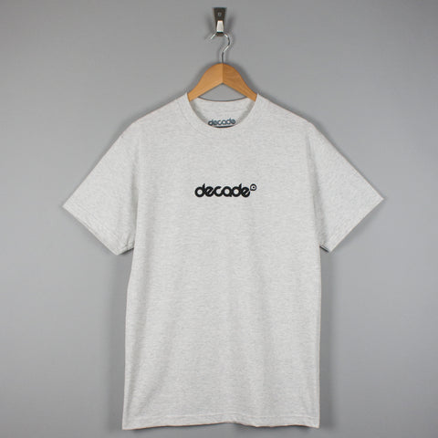 Decade Logo T-Shirt Ash Grey